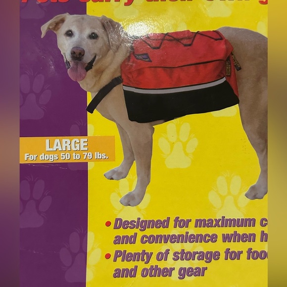 Outward Hound Dog Backpack | Secure Fit | Brand New - Picture 4 of 4